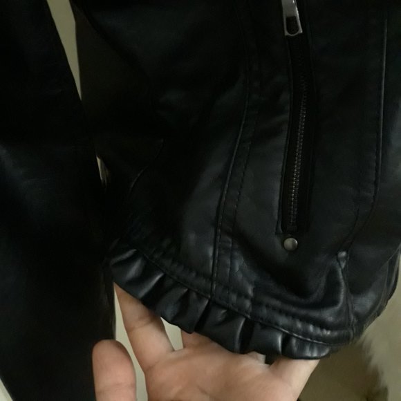 WOMEN'S BLACK JACKET/ SIZE L / LANE CRAWFORD BRAND - Picture 8 of 13